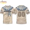 Custom Name Number Seahawks Native American Heritage 3D T-Shirt Custom Name Number Seahawks Native American Heritage 3D T-Shirt