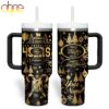 Custom Name San Francisco 49ers NFL Holiday Gold Tumbler 40oz Custom Name San Francisco 49ers NFL Holiday Gold Tumbler 40oz