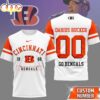 Custom Number Cincinnati Bengals NFL Darius Rucker Fan 3D T-Shirt For Fans