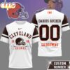 Custom Number Cleveland Browns NFL Darius Rucker Fan 3D T-Shirt Custom Number Cleveland Browns NFL Darius Rucker Fan 3D T-Shirt