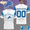 Custom Number Detroit Lions NFL Darius Rucker Fan 3D T-Shirt For Fans