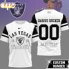 Custom Number Las Vegas Raiders NFL Darius Rucker Fan 3D T-Shirt