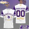 Custom Number Minnesota Vikings NFL Darius Rucker Fan 3D T-Shirt For Fans Custom Number Minnesota Vikings NFL Darius Rucker Fan 3D T-Shirt For Fans