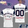 Custom Number New England Patriots NFL Darius Rucker Fan 3D T-Shirt For Fans