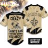 Custom Number New Orleans Saints NFL Crazy Football Baseball Jersey Custom Number New Orleans Saints NFL Crazy Football Baseball Jersey