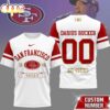Custom Number San Francisco 49ers NFL Darius Rucker Fan 3D T-Shirt For Fans