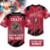 Custom Number Tampa Bay Buccaneers NFL Crazy Football Baseball Jersey