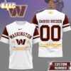 Custom Number Washington Commanders NFL Darius Rucker Fan 3D T-Shirt For Fans