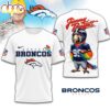 Denver Broncos NFL Jimmy Buffett 3D T-Shirt