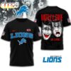Detroit Lions NFL Motley Crue 3D T-Shirt Detroit Lions NFL Motley Crue 3D T-Shirt
