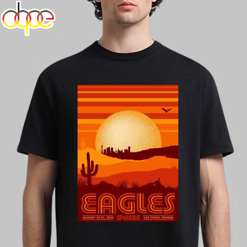 Eagles Live At Sphere Las Vegas Music Unisex T-Shirt