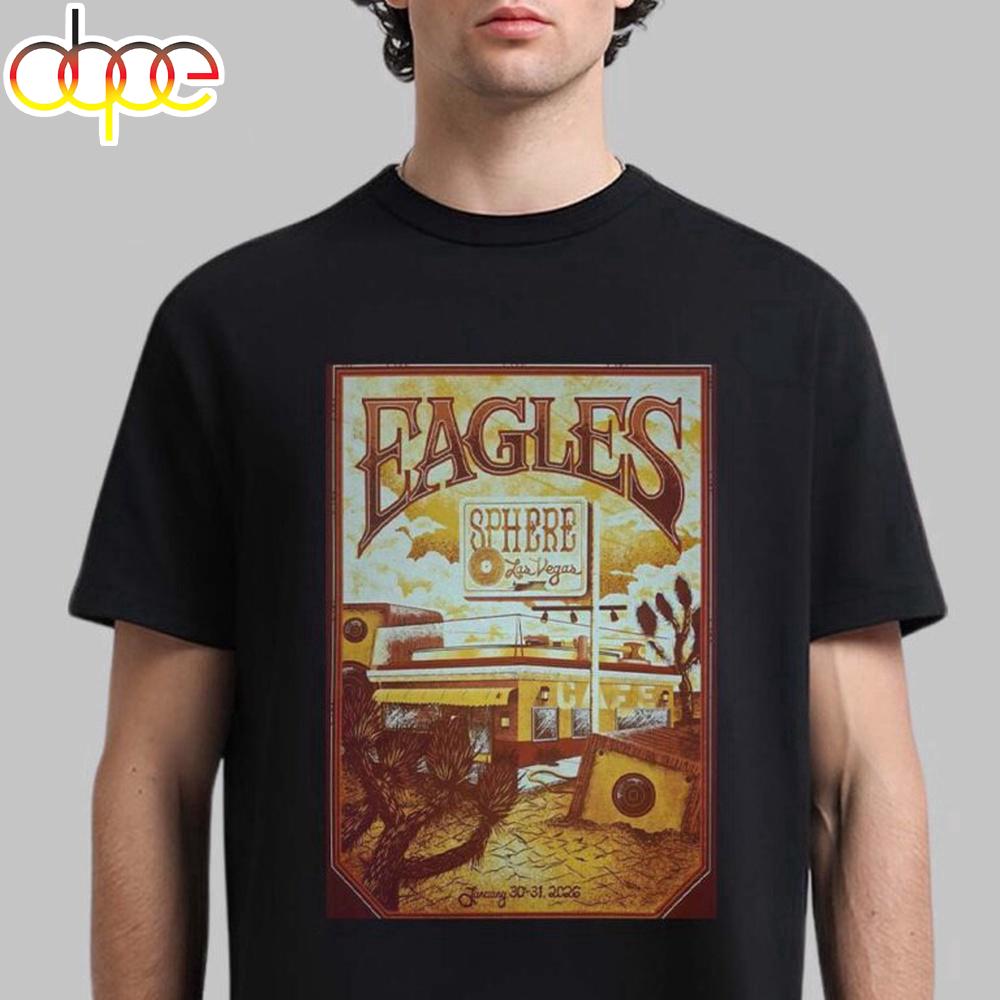 Eagles Live At Sphere Las Vegas Unisex T-Shirt