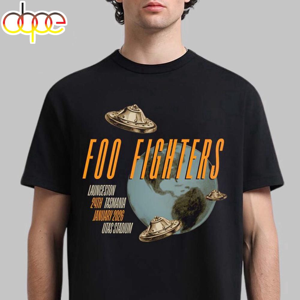 Foo Fighters Australia Tasmania 2026 Music Unisex T-Shirt