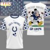 Indianapolis Colts NFL Mickey Football 3D T-Shirt For Fans