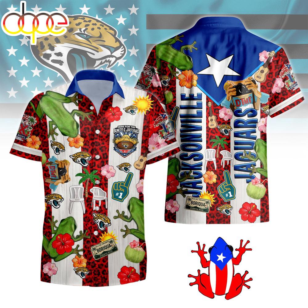 Jacksonville Jaguars NFL Benito Bowl Hawaiian Shirt
