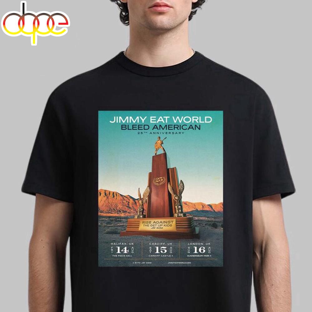 Jimmy Eat World Bleed American 25 Anniversary 2026 Unisex T-Shirt