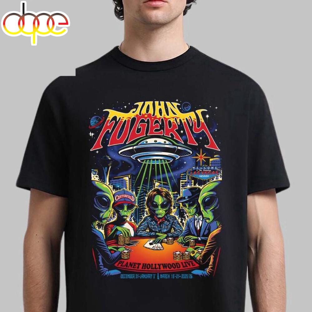 John Fogerty Las Vegas Nevada 2025 2026 Unisex T-Shirt