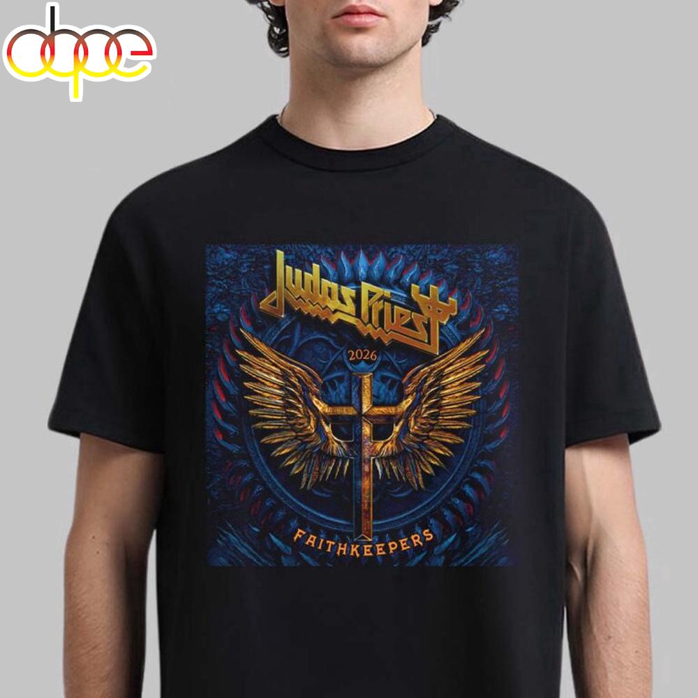 Judas Priest Faithkeepers European Tour 2026 Unisex T-Shirt