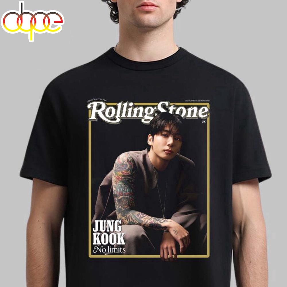Jung Kook On The Cover Of The Rolling Stone Unisex T-Shirt