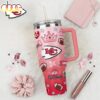 Kansas City Chiefs NFL Icon Style Tumbler 40oz With Handle