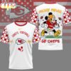 Kansas City Chiefs NFL Mickey Football 3D T-Shirt For Fans