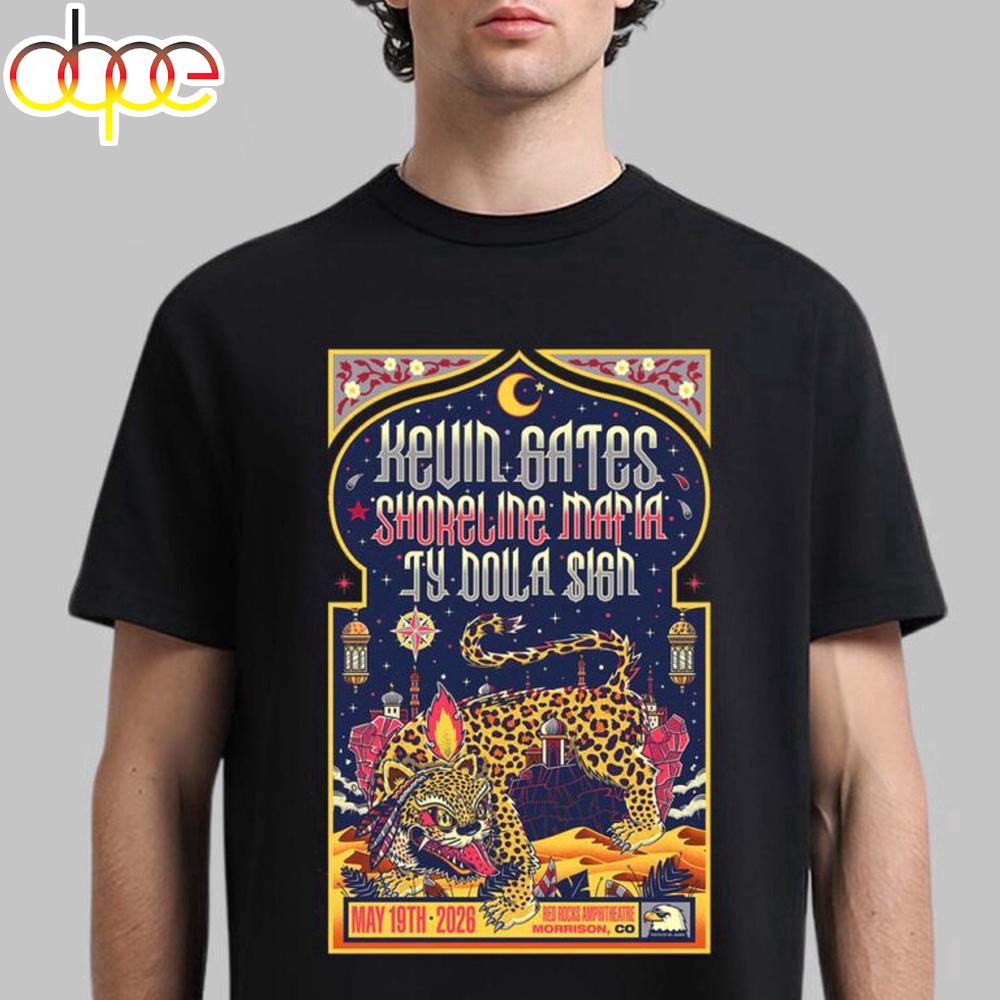 Kevin Gates With Shoreline Mafia And Ty Dolla Unisex T-Shirt