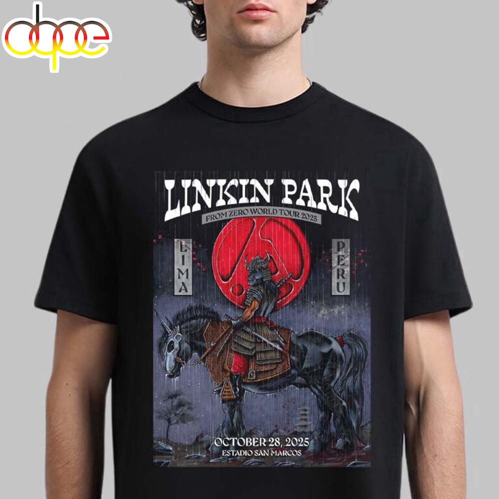 Linkin Park From Zero World Tour Poster Unisex T-Shirt