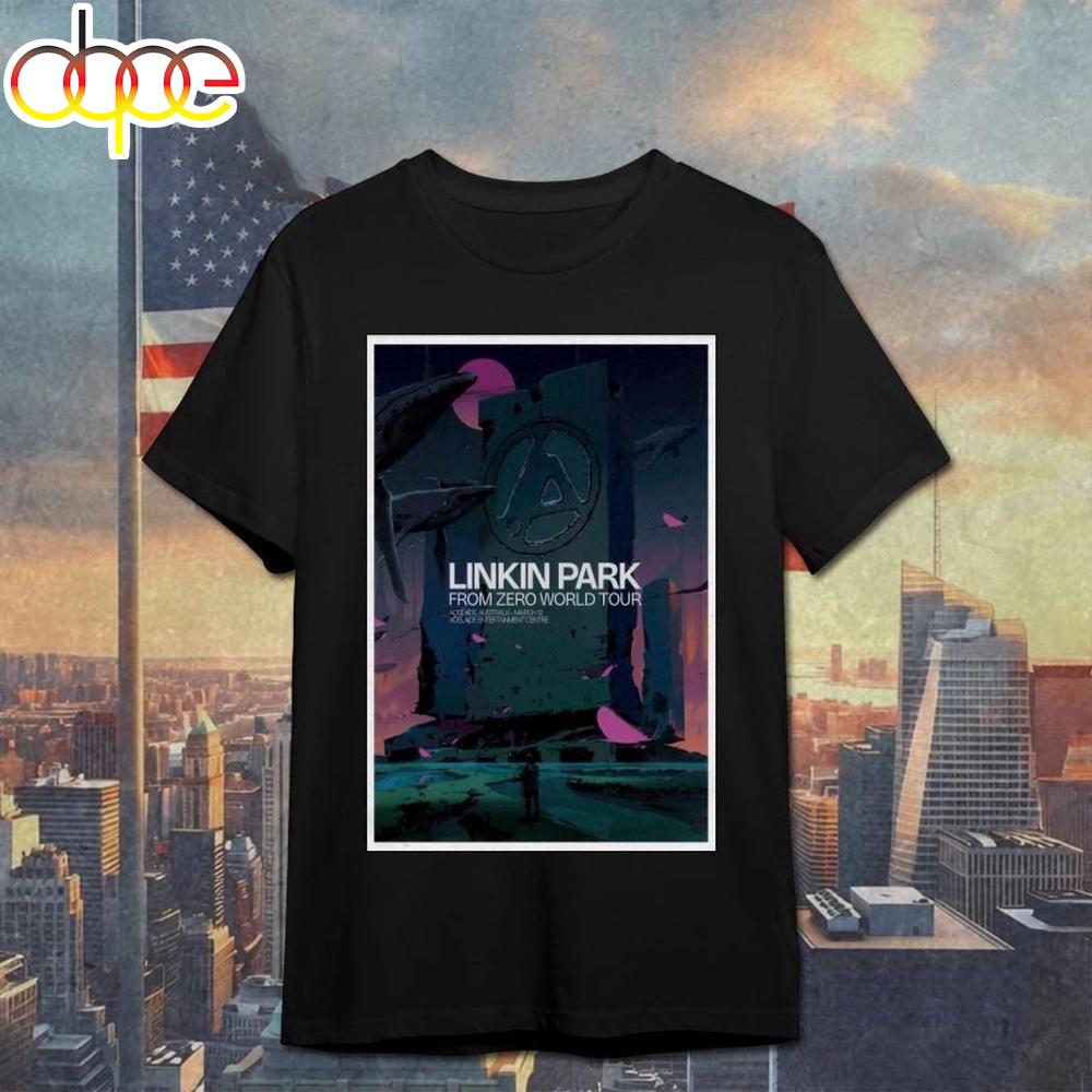 Linkin Park FZ 2026 Tour Adelaide Unisex T-Shirt