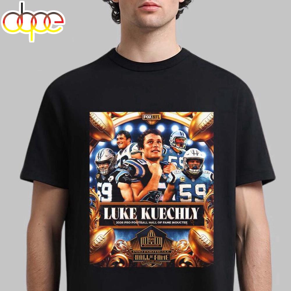 Luke Kuechly Carolina Panthers NFL 2026 Unisex T-Shirt
