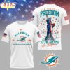 Miami Dolphins NFL 250 Years of American Freedom 3D T-Shirt Miami Dolphins NFL 250 Years of American Freedom 3D T-Shirt