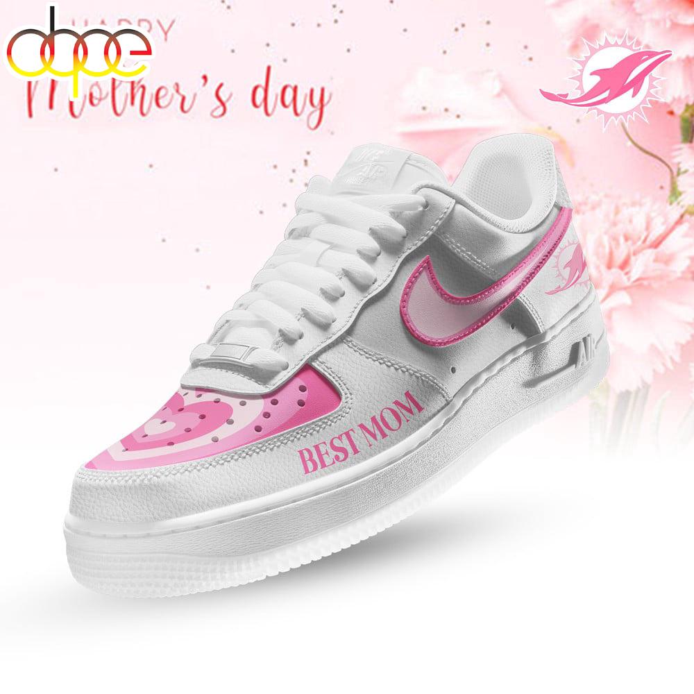 Miami Dolphins NFL Mother Day Air Force 1 Shoes