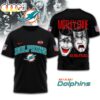 Miami Dolphins NFL Motley Crue 3D T-Shirt Miami Dolphins NFL Motley Crue 3D T-Shirt