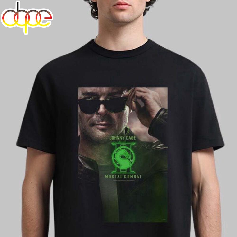 Mortal Kombat II Movie Exclusive Johnny Cage Unisex T-Shirt