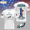 Philadelphia Eagles NFL 250 Years of American Freedom 3D T-Shirt Philadelphia Eagles NFL 250 Years of American Freedom 3D T-Shirt