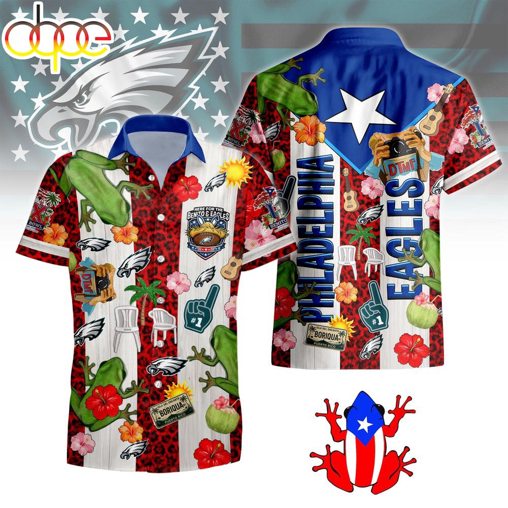 Philadelphia Eagles NFL Benito Bowl Hawaiian Shirt