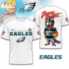 Philadelphia Eagles NFL Jimmy Buffett 3D T-Shirt Philadelphia Eagles NFL Jimmy Buffett 3D T-Shirt