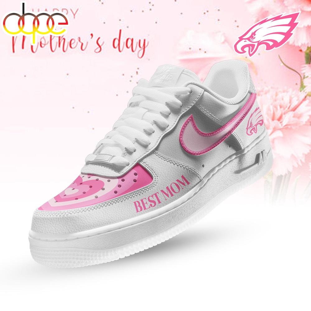 Philadelphia Eagles NFL Mother Day Air Force 1 Shoes