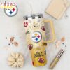 Pittsburgh Steelers NFL Icon Style Tumbler 40oz With Handle