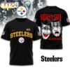 Pittsburgh Steelers NFL Motley Crue 3D T-Shirt Pittsburgh Steelers NFL Motley Crue 3D T-Shirt