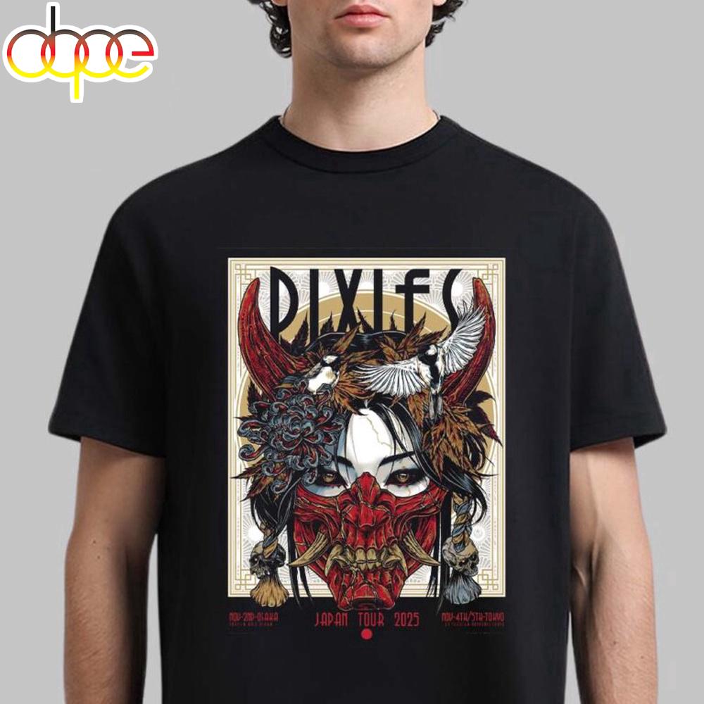 Pixies Japan Tour 2025 Poster For Osaka And Tokyo Unisex T-Shirt