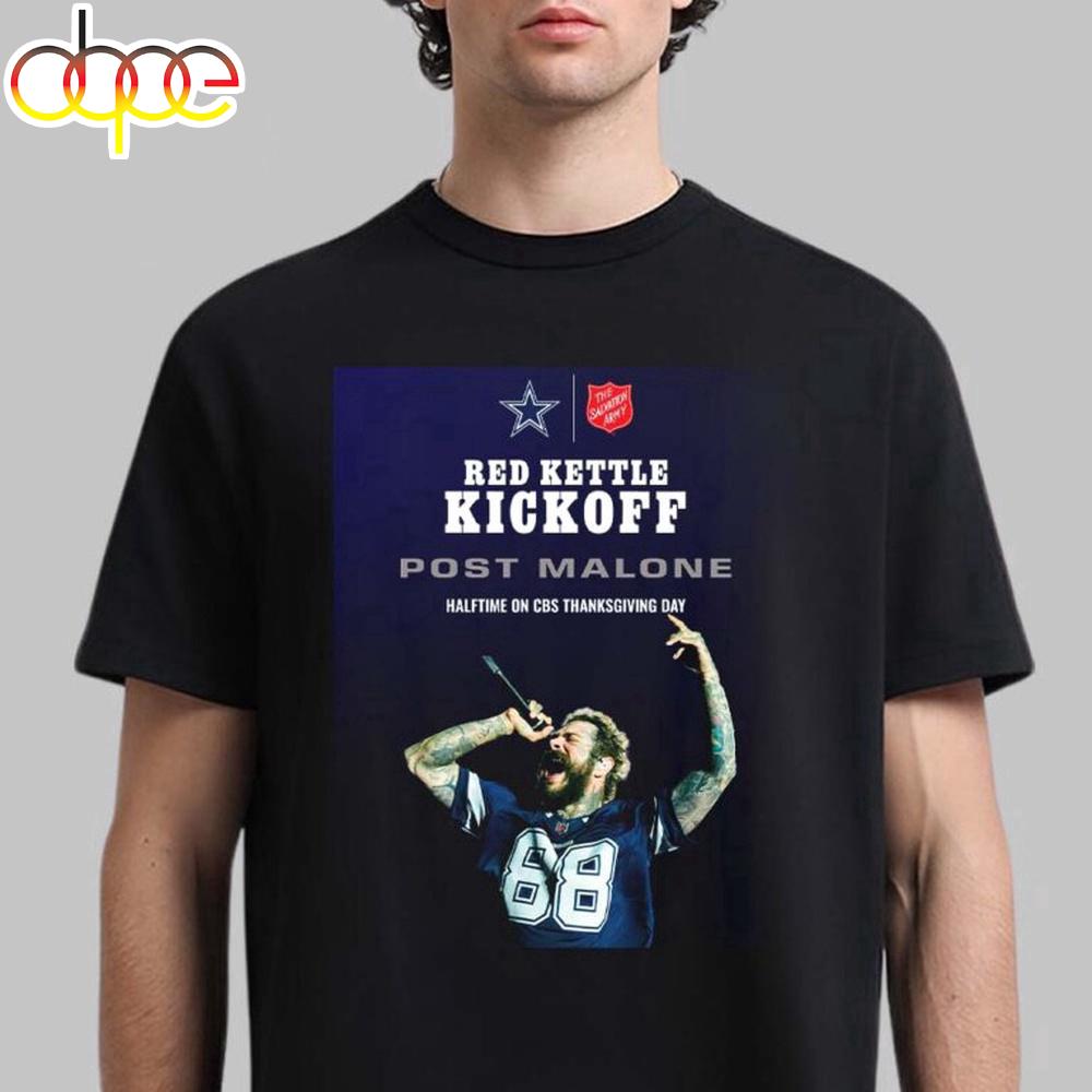 Post Malone Dallas Cowboys Haftime Show Unisex T-Shirt