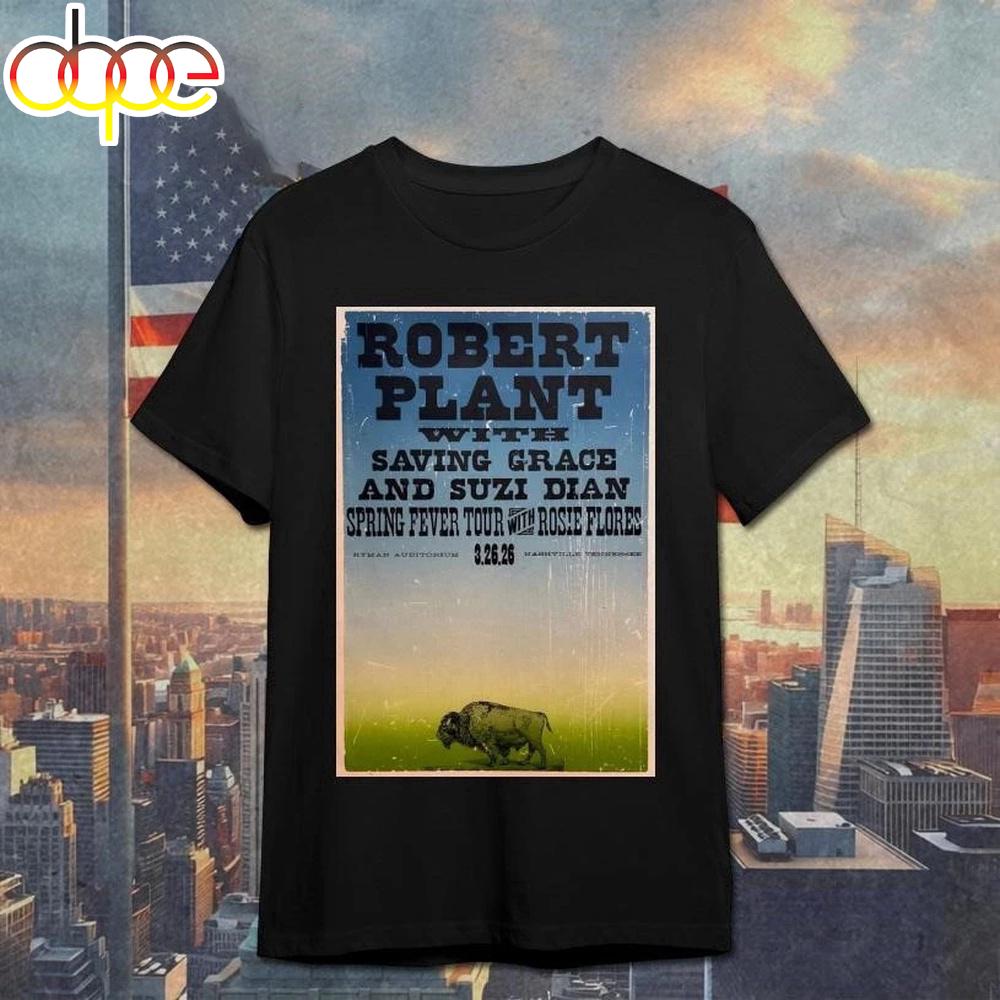 Robert Plant In Nashville TN Unisex T-Shirt