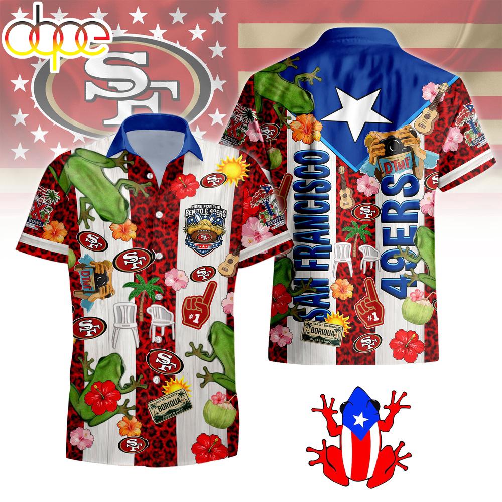 San Francisco 49ers NFL Benito Bowl Hawaiian Shirt