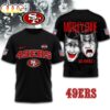 San Francisco 49ers NFL Motley Crue 3D T-Shirt