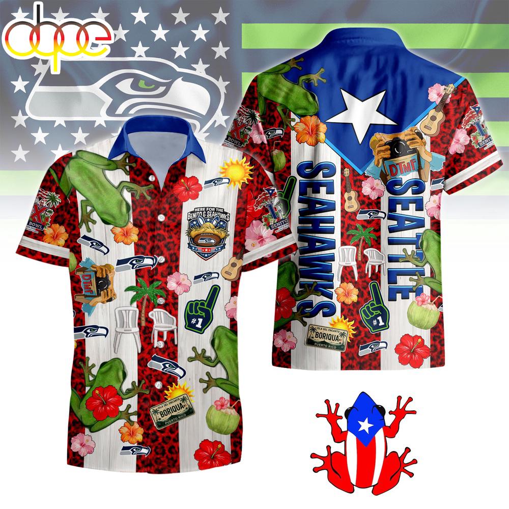 Seattle Seahawks NFL Benito Bowl Hawaiian Shirt