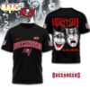 Tampa Bay Buccaneers NFL Motley Crue 3D T-Shirt