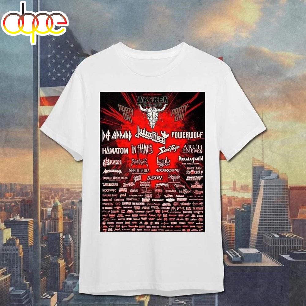 Wacken Open Air 2026 Unisex T-Shirt