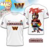 Washington Commanders NFL Jimmy Buffett 3D T-Shirt Washington Commanders NFL Jimmy Buffett 3D T-Shirt