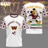 Washington Commanders NFL Mickey Football 3D T-Shirt For Fans