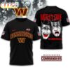Washington Commanders NFL Motley Crue 3D T-Shirt